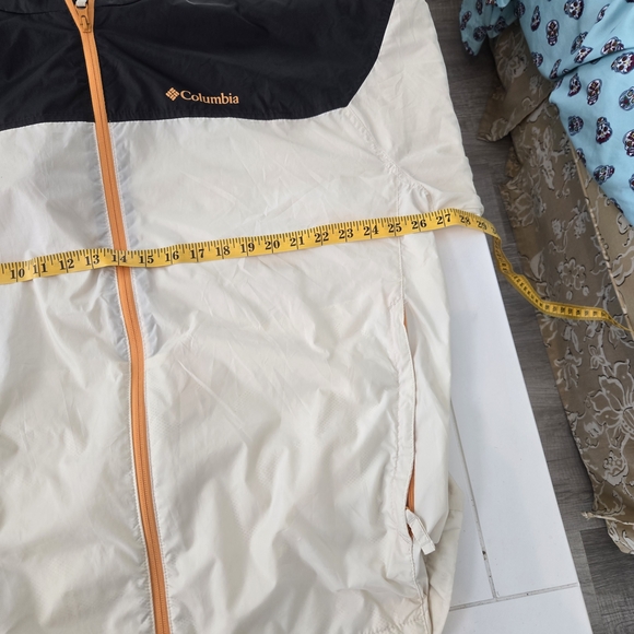 Columbia Men's Black and Cream Hooded Jacket XL - Picture 7 of 9